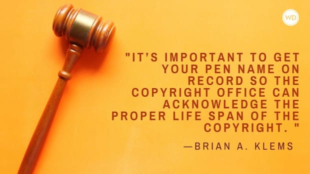 Can You Copyright a Pseudonym?