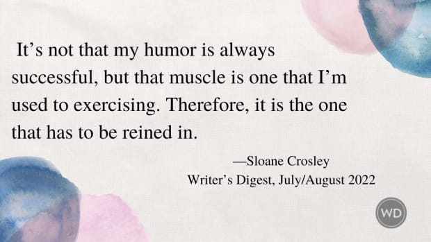 Sloane Crosley | Writer's Digest July/August 2022 Interview
