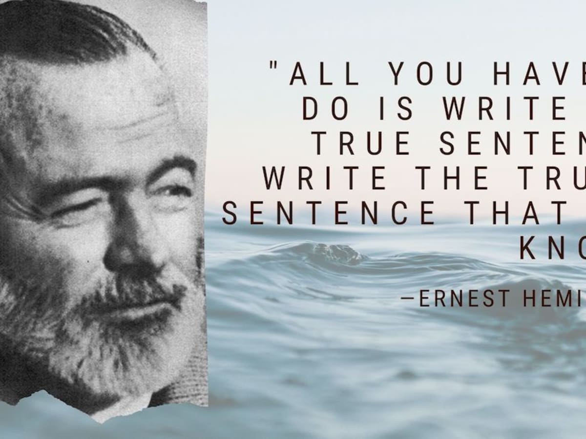 best hemingway quotes from books