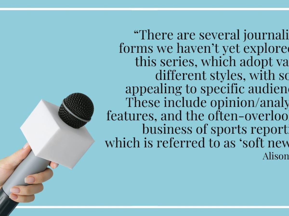 What are the 5 types of journalistic?