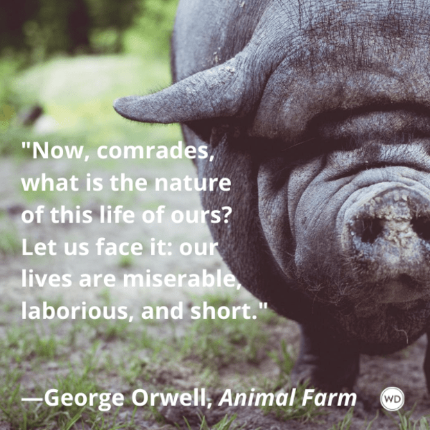 10 Equal Quotes From Animal Farm, by George Orwell - Writer's Digest