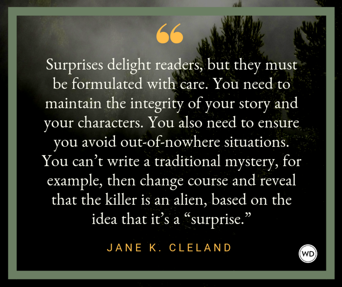 Surprise vs. Suspense and How to Pair Them in Your Writing