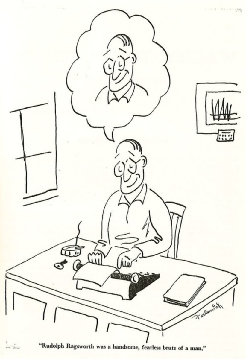 Writer's Digest magazine, 1952 | Writer Cartoons