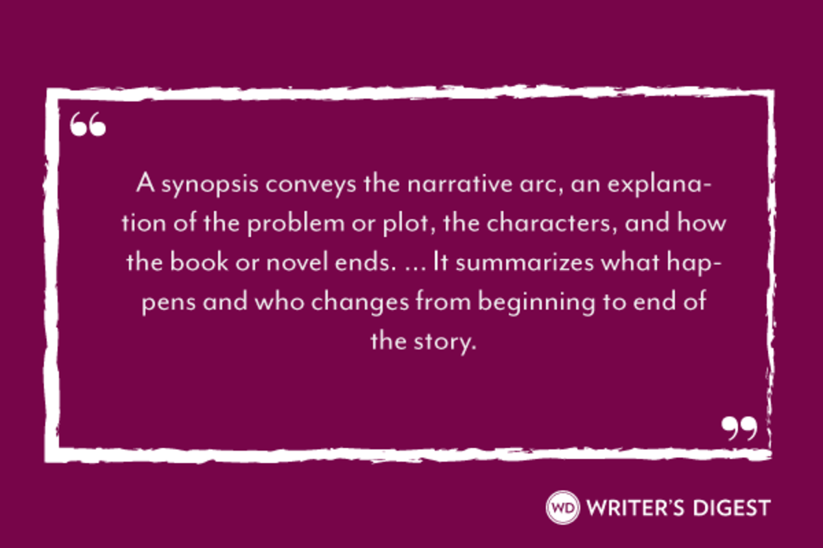 how to write book synopsis