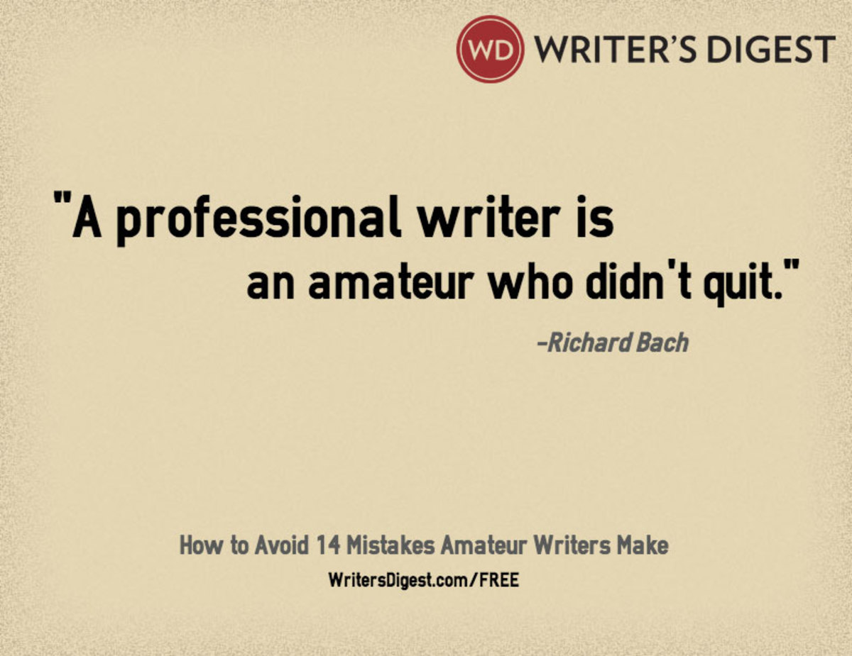 Help writing a book and avoiding amateur mistakes.