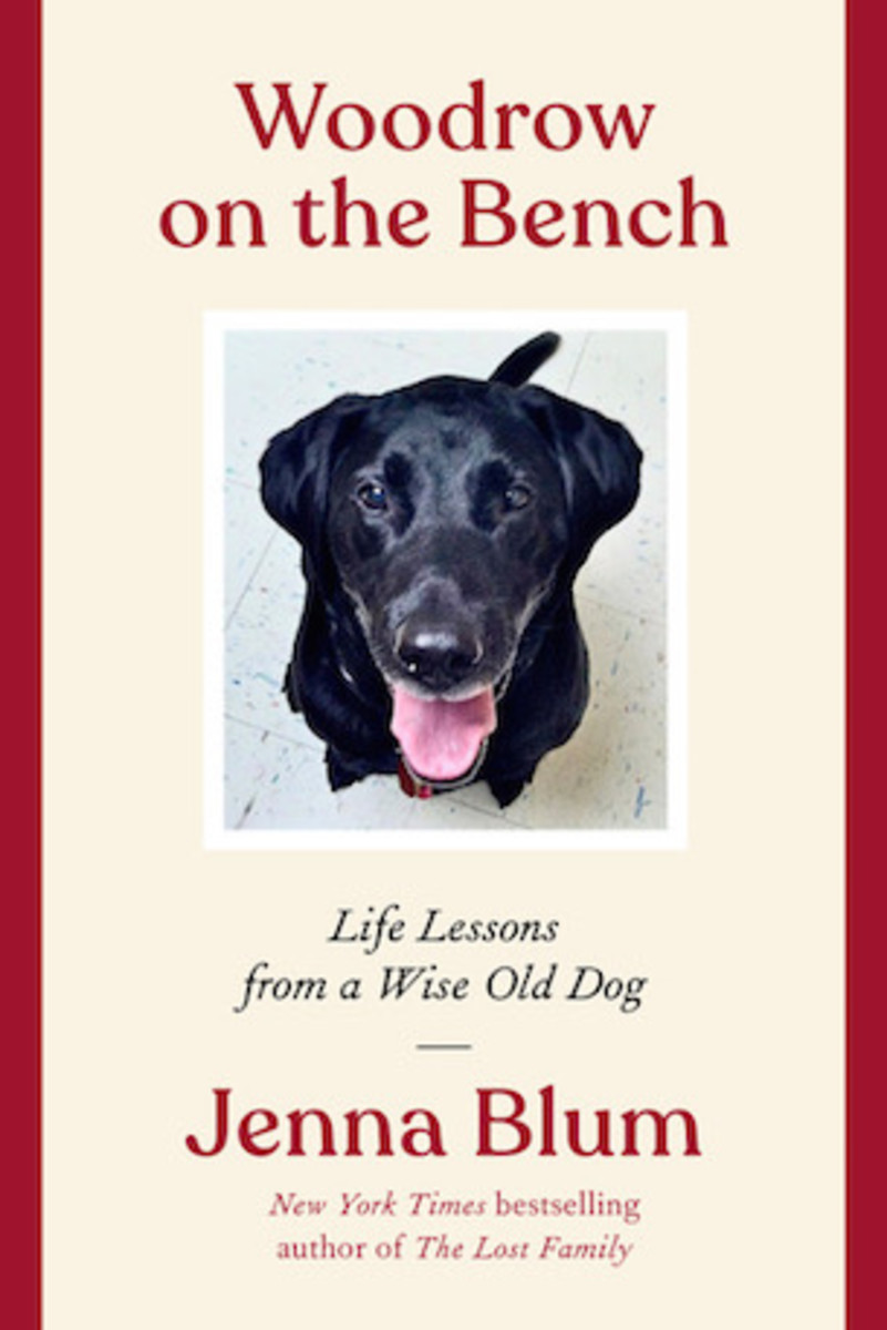 woodrow_on_the_bench_life_lessons_from_a_wise_old_dog_by_jenna_blum_book_cover_image