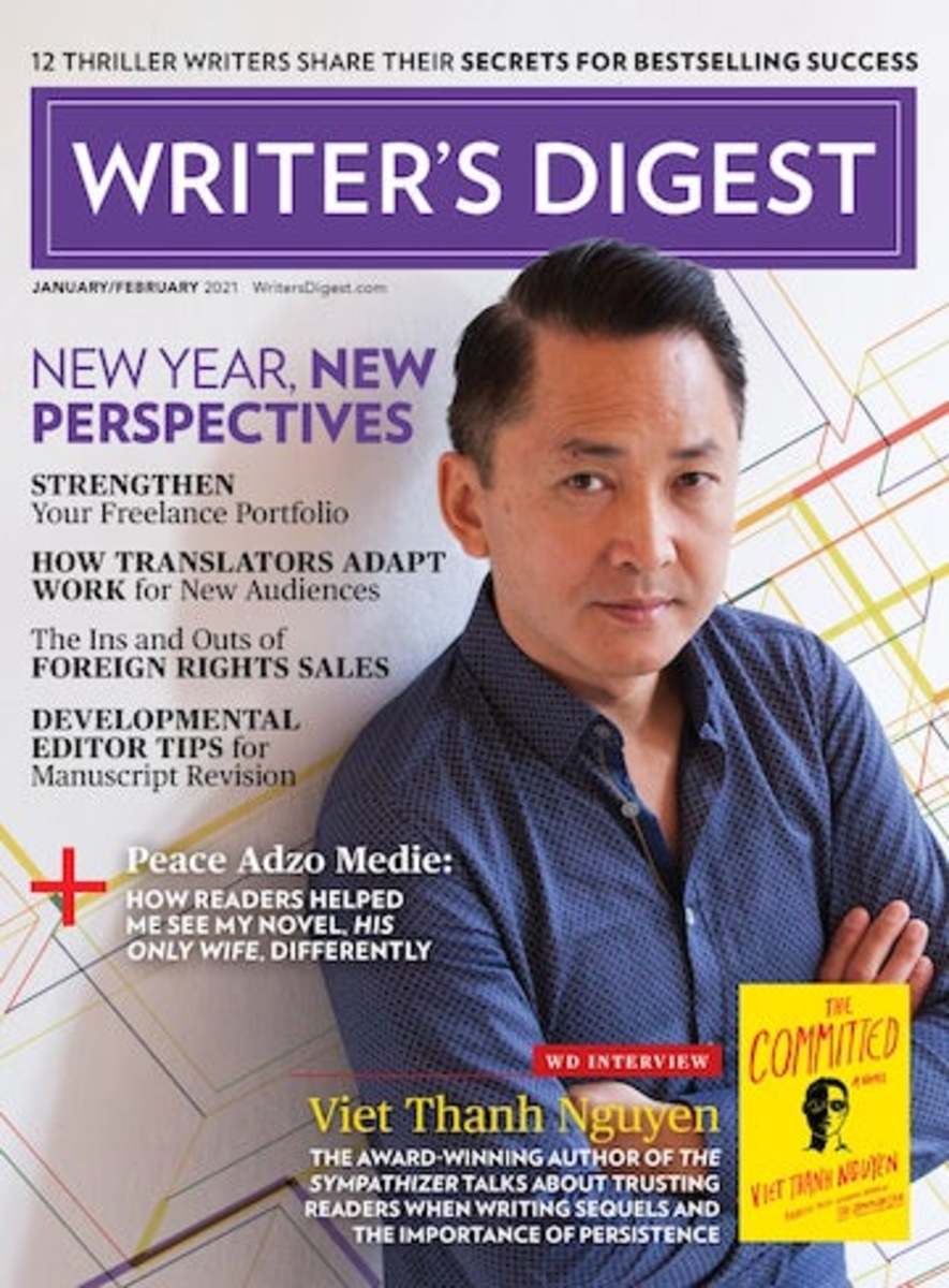 Writer's Digest cover January/February 2021