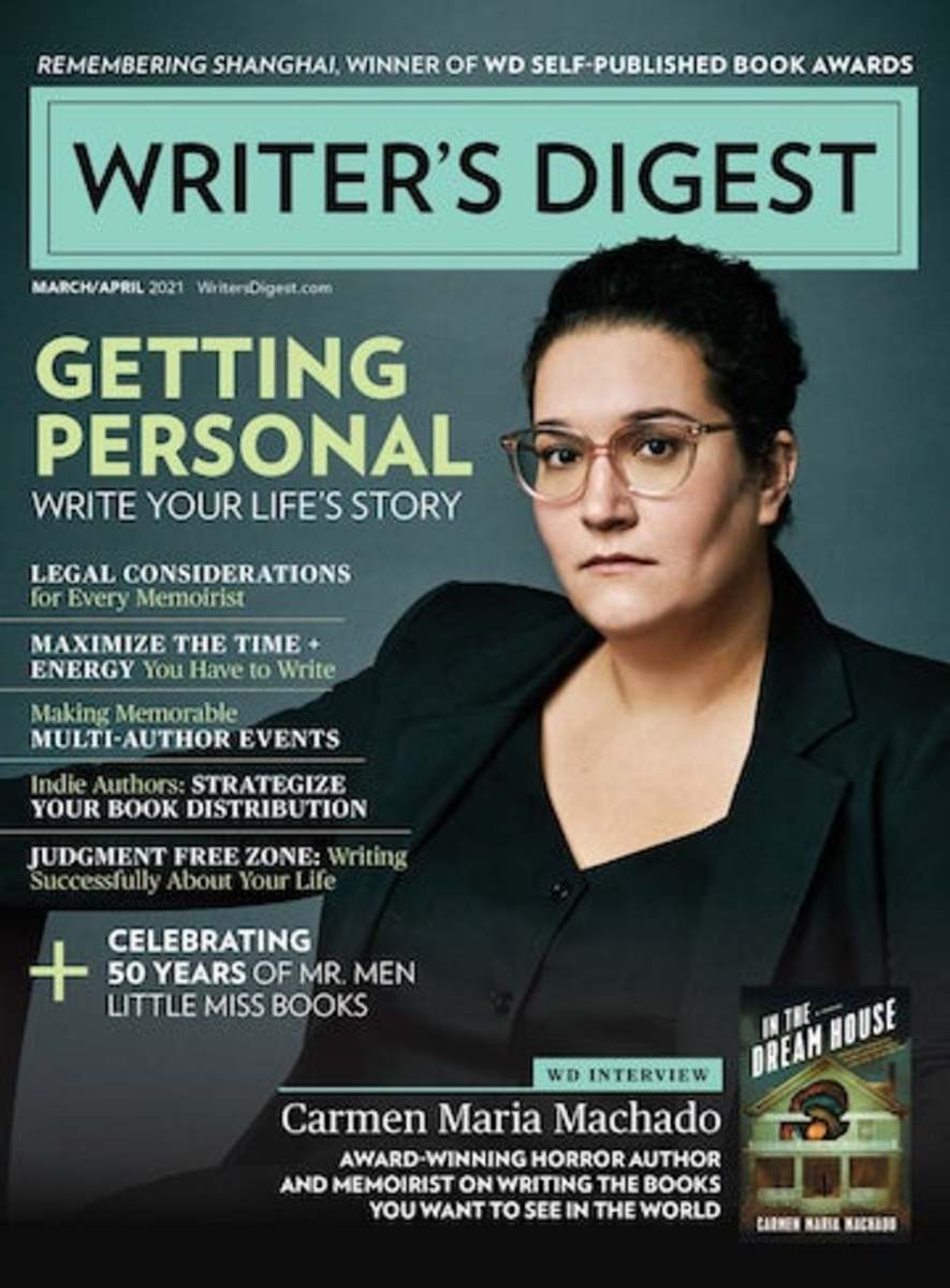 Writer's Digest cover March/April 2021