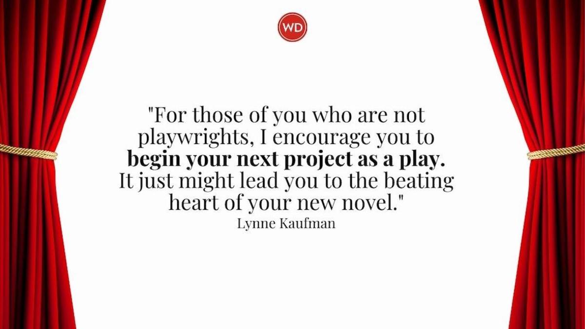 How and Why To Turn Your Play Into a Novel