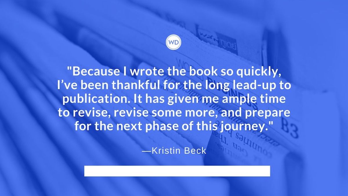 Kristin Beck: On Writing Quickly and Publishing Slowly