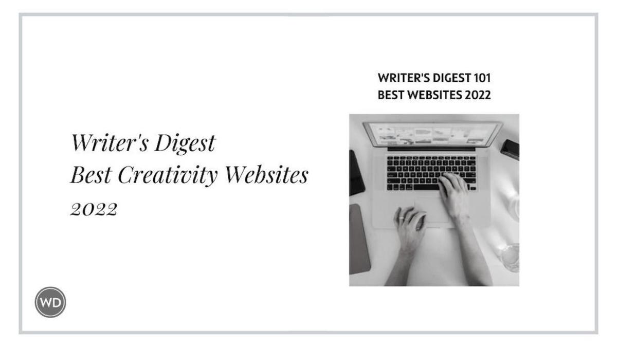 Writer's Digest Best Creativity Websites 2022