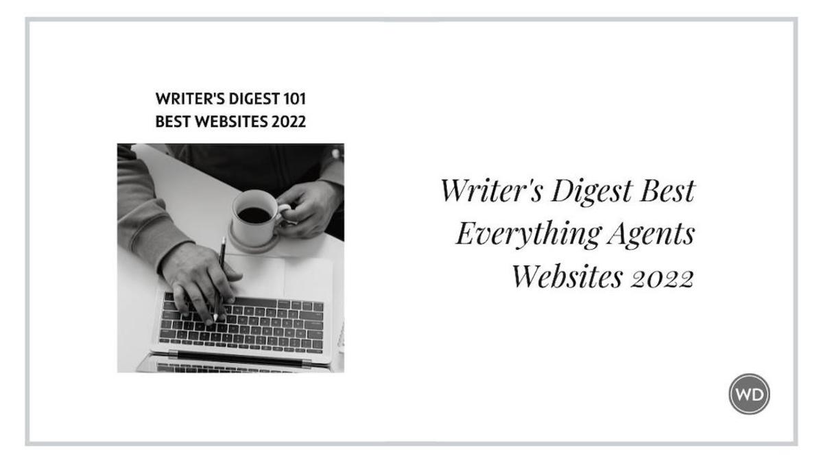 Writer's Digest Best Everything Agent Websites for Writers 2022
