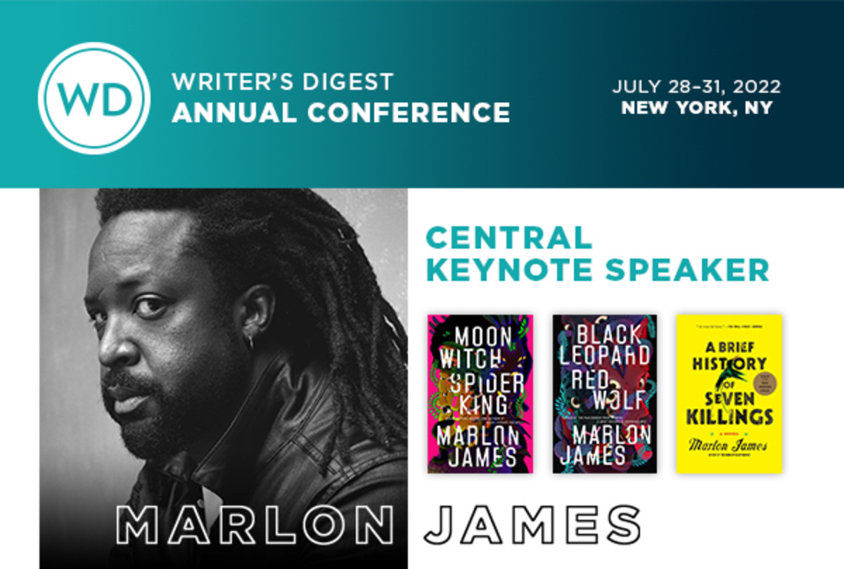 writer's digest annual conference 2022 marlon james