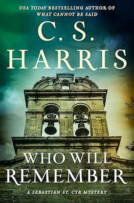 Who Will Remember, by C. S. Harris (book cover image)