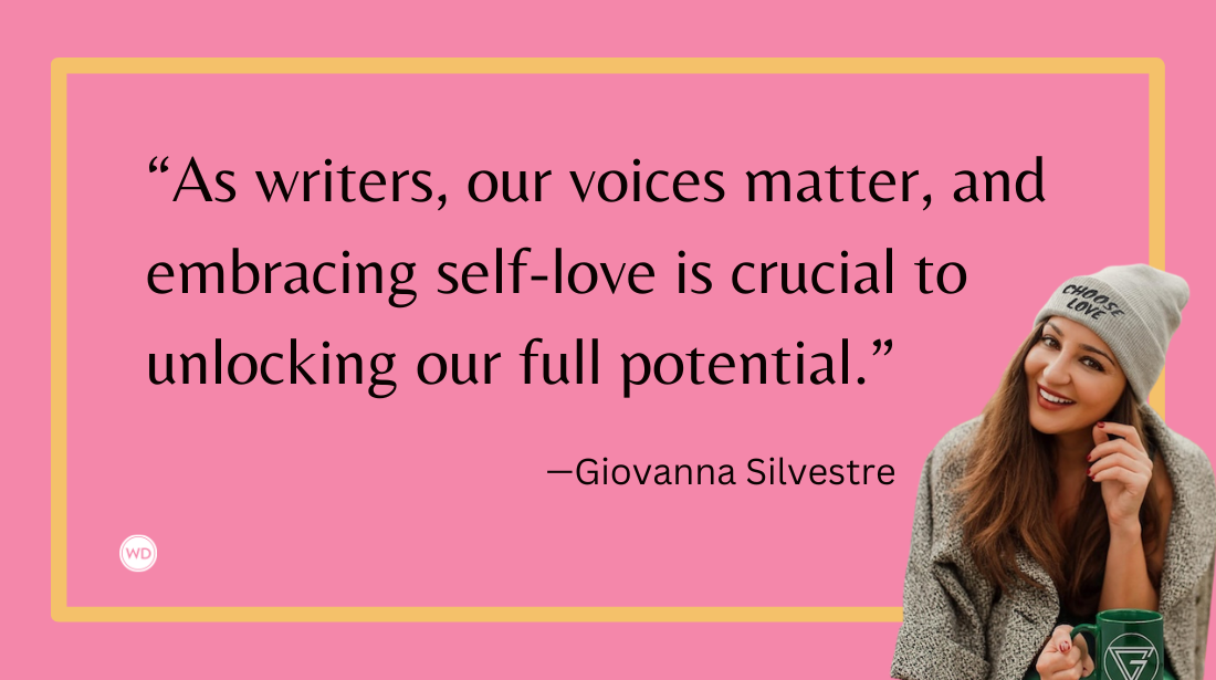 Using the Loving Yourself Checklist for Writers, by Giovanna Silvestre