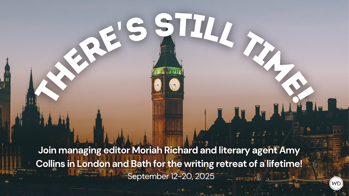 There’s Still Time To Join Us in England!