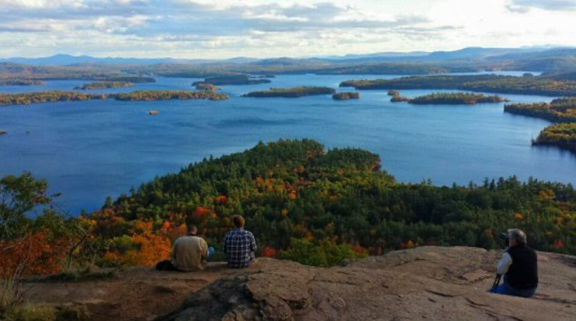 Overlooking Squam Lake, Holderness, NH