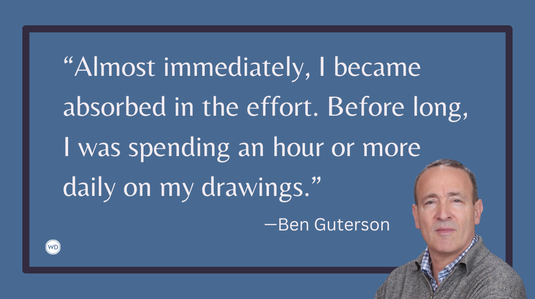 The Unexpected Writing Aid: How Drawing Mandalas Helped Me Find Creative Balance, by Ben Guterson