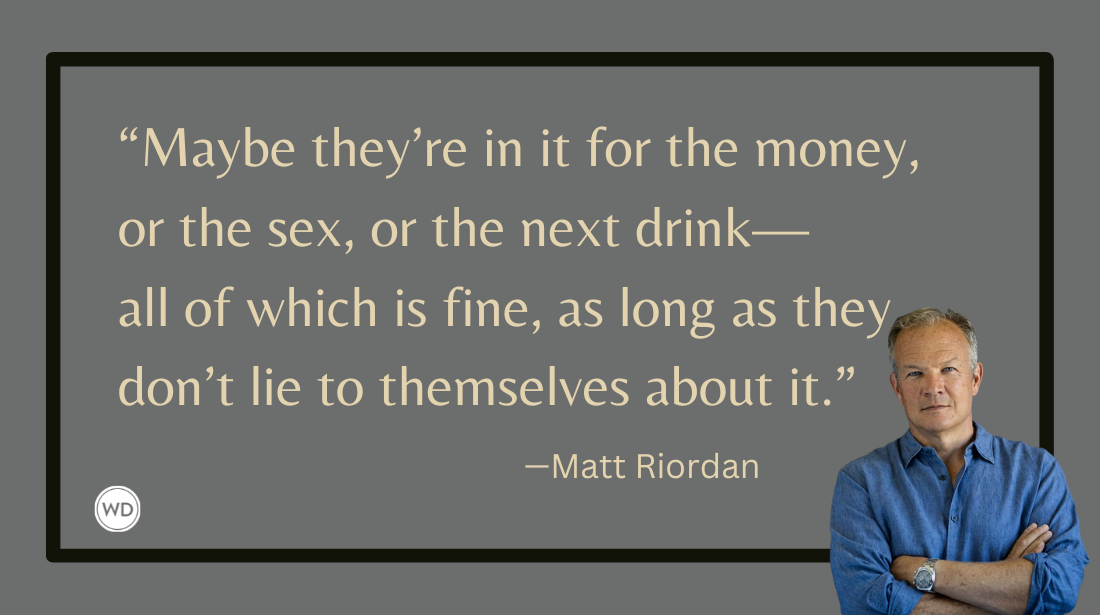 Almost Antihero: 4 Tips on How to Keep a Flawed Protagonist Human, by Matt Riordan