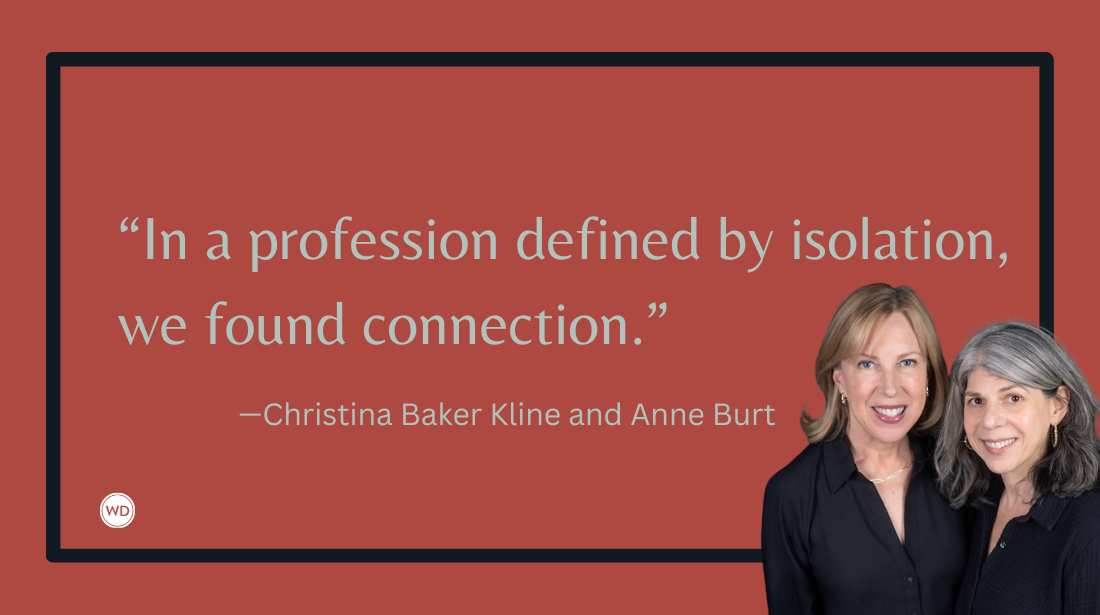 From Friendship to Thriller: How We Co-Wrote a Novel, by Christina Baker Kline and Anne Burt