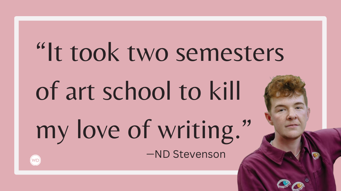 On Collaborating With a Child on a Book - A Child Who Used to Be You, by ND Stevenson