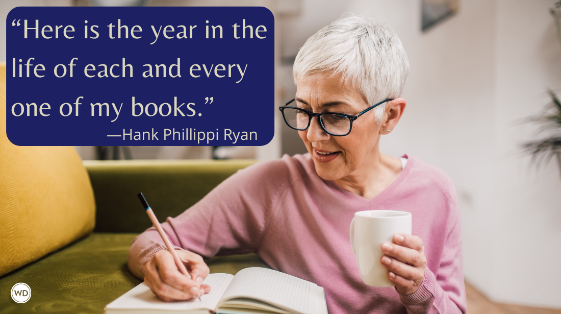 The Year of the Book: Inside the Writer's Brain on Their Emotional Journey to The End, by Hank Phillippi Ryan