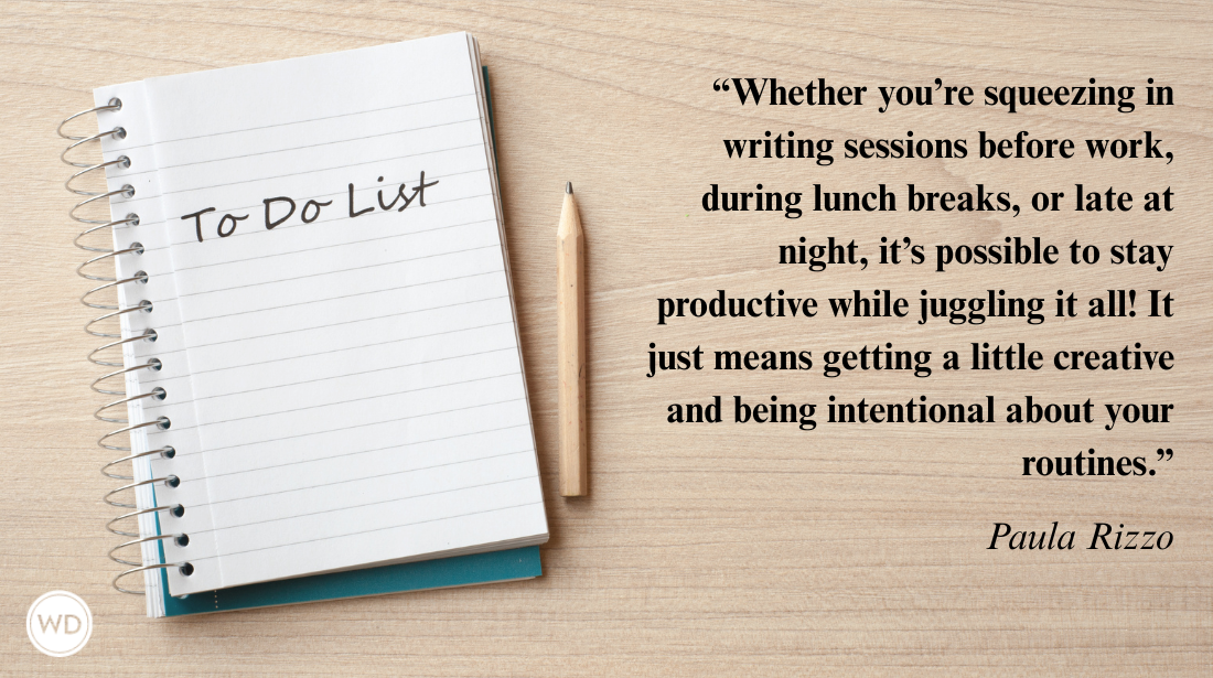 Organizing your writing with intentional writing routines.