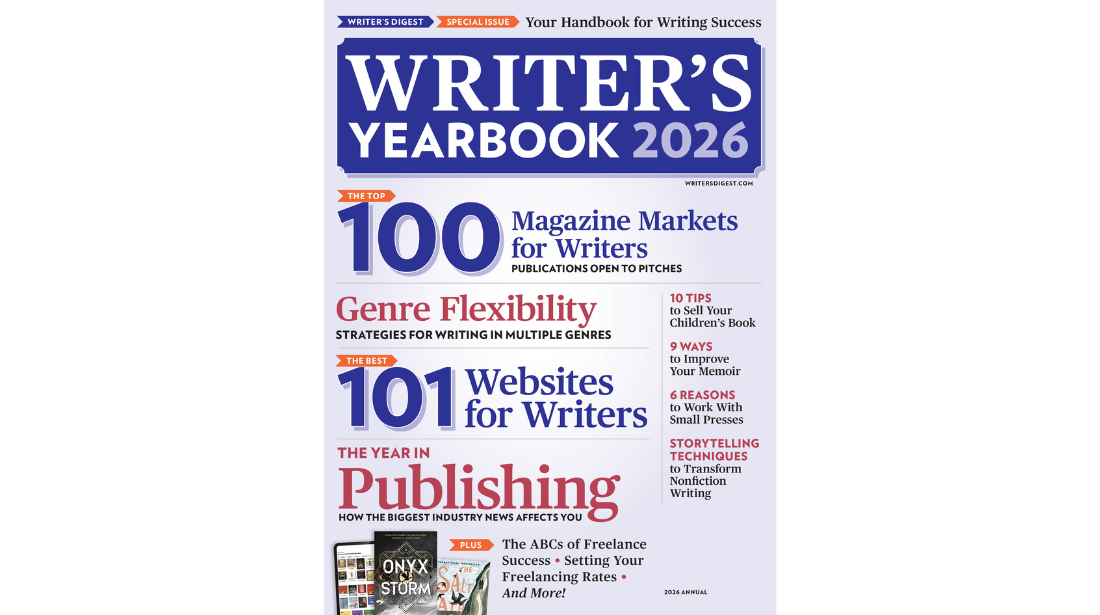 Cover of Writer's Yearbook 2026