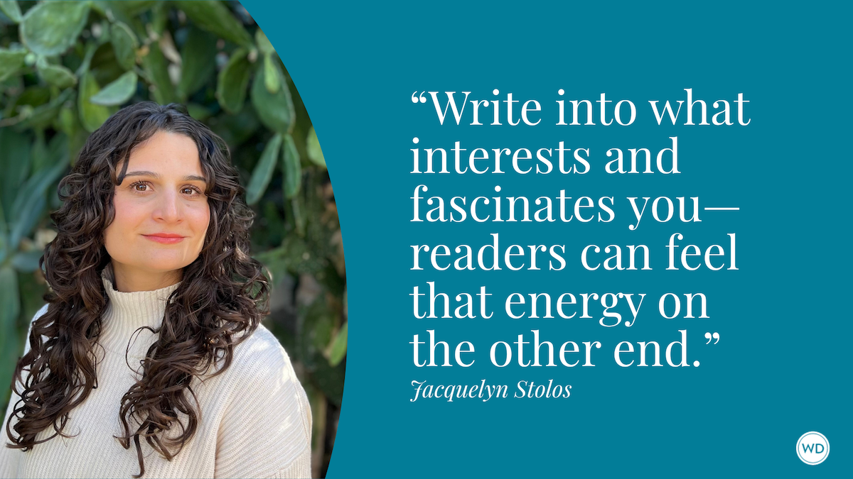 Jacquelyn Stolos: Be Yourself on the Page