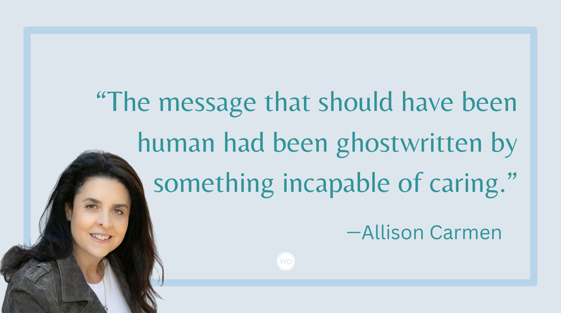 When Our Words Stop Sounding Human, by Allison Carmen