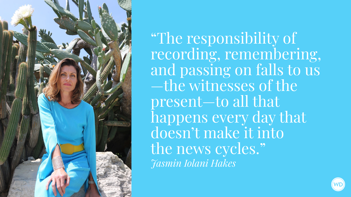 Jasmin Iolani Hakes: Write What Scares You