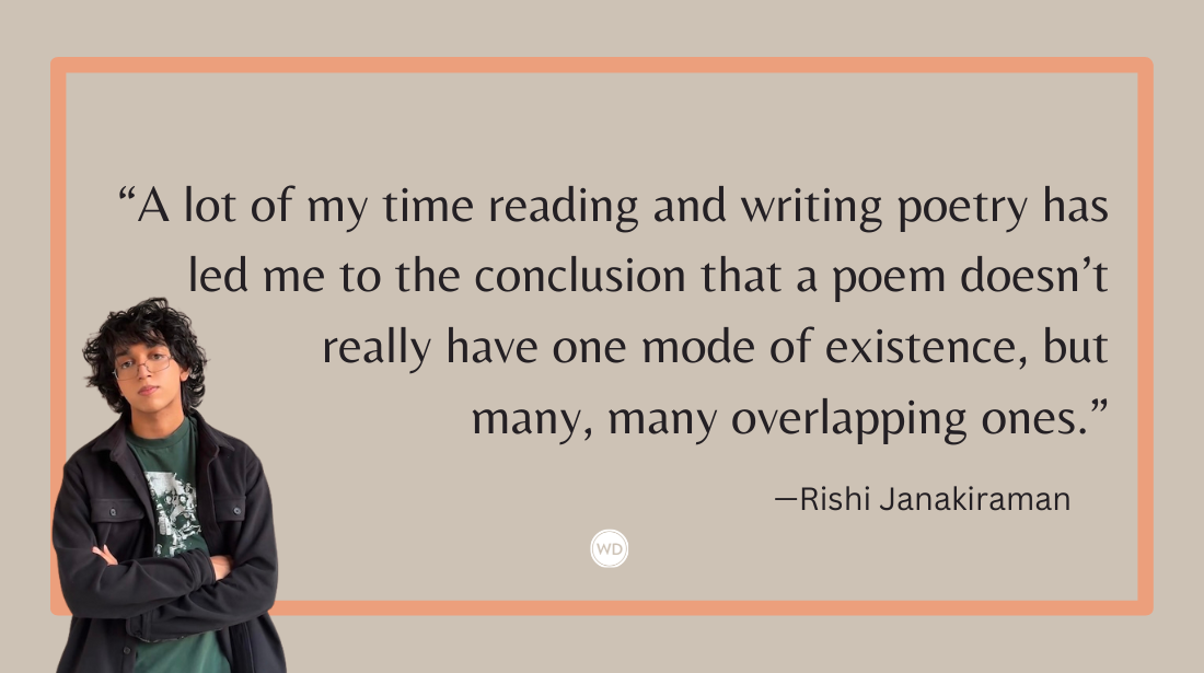 A Sense of Purpose: A Conversation With NC Youth Poet Laureate Rishi Janakiraman, by Ren Koppel Torres