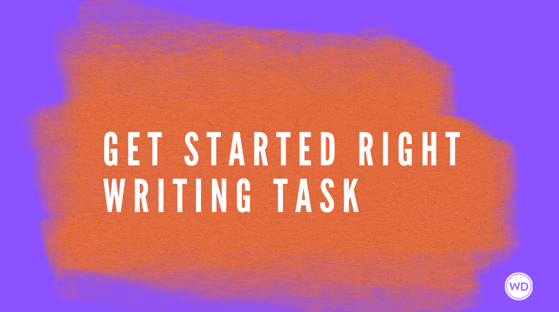 Get Started Right Writing Task