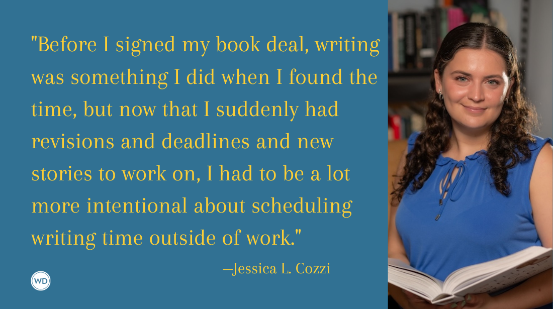 Jessica L. Cozzi: On Being More Intentional With Writing