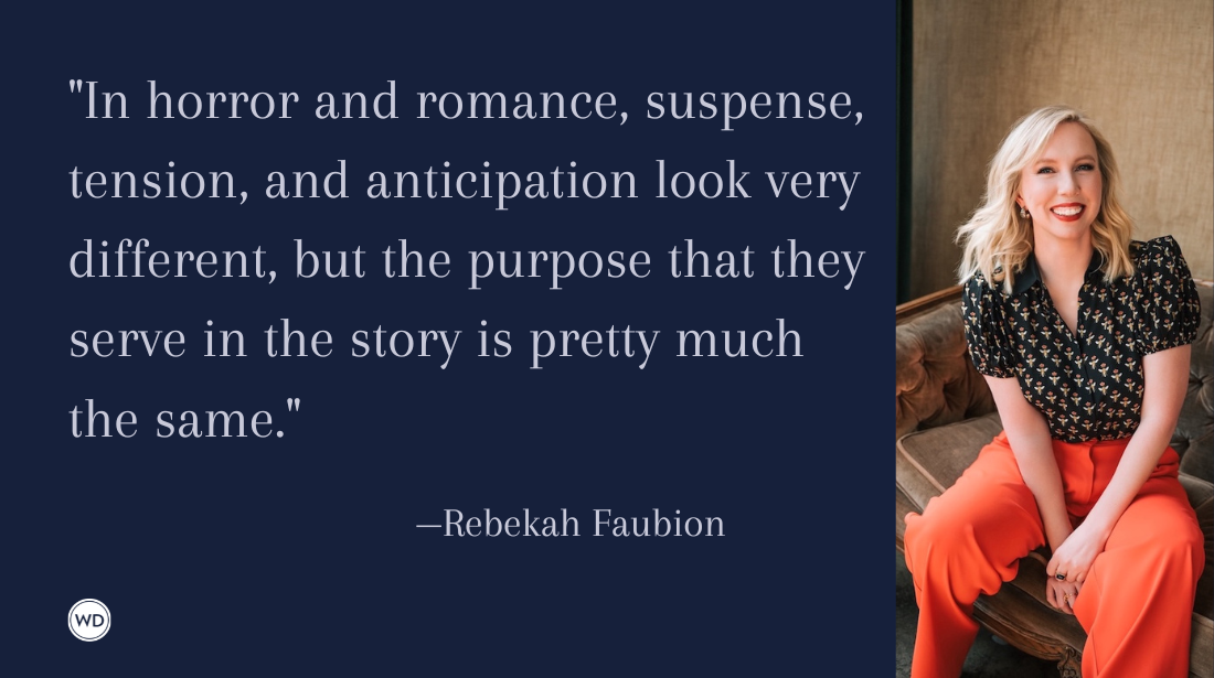 The Thin Line Between Horror and Romance, by Rebekah Faubion