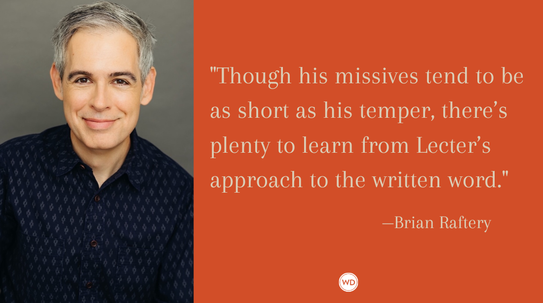 7 Productivity Tips Writers Can Learn From Hannibal Lecter, by Brian Raftery