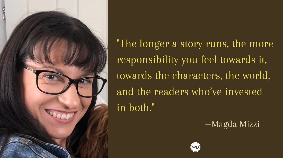 What Finishing a Novel Series Taught Me That Drafting Never Did, by Magda Mizzi