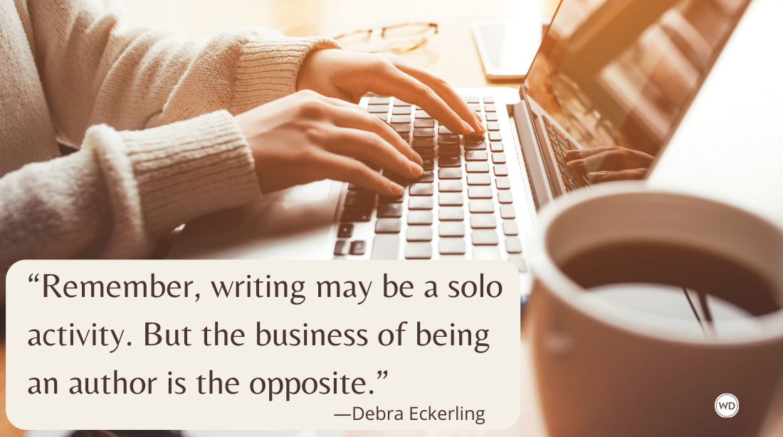 5 Online Networking Tips for Authors, by Debra Eckerling