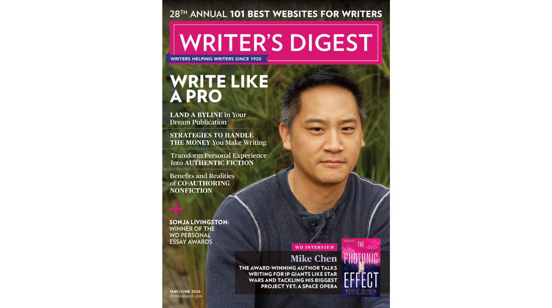 Writer’s Digest May/June 2026 Cover Reveal