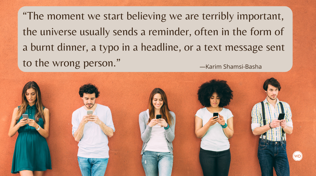 Humor Starts When Being Human (On Humor), by Karim Shamsi-Basha