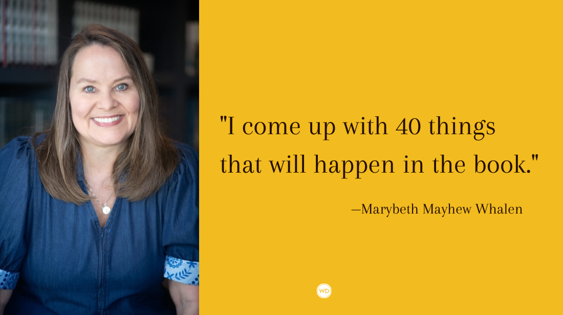 4 Things I Do Before I Write the First Word of a Novel, by Marybeth Mayhew Whalen
