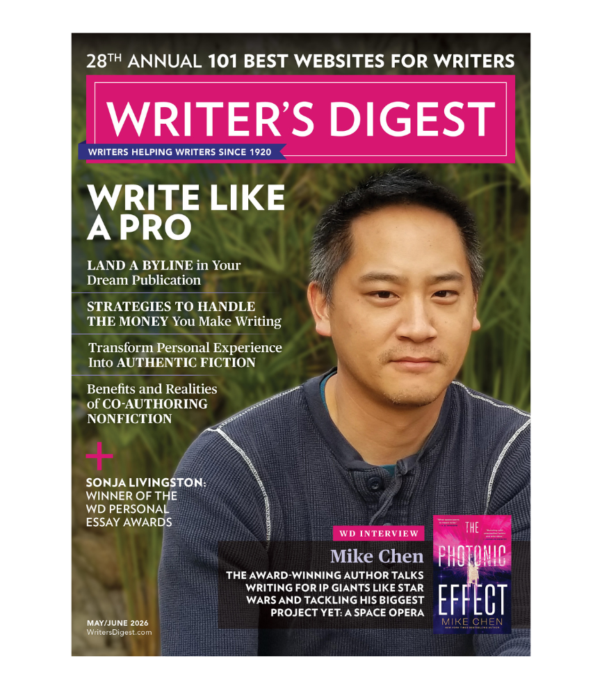 Writer's Digest May/June 2026 Cover Image