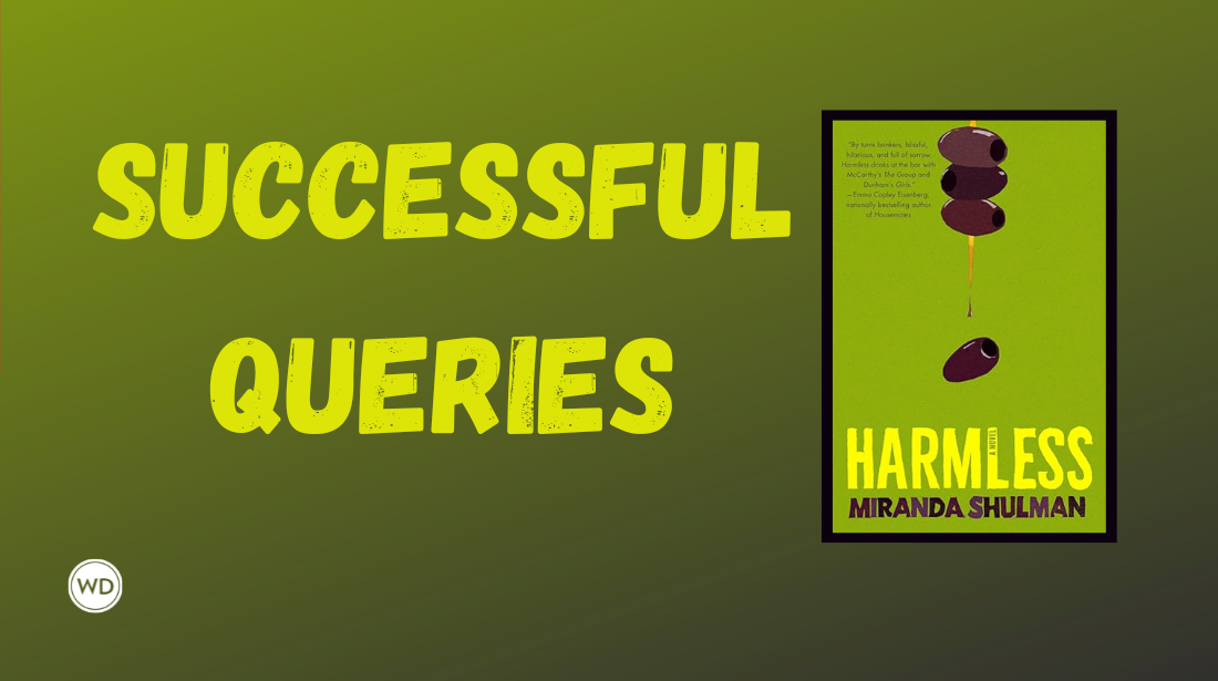 Successful Queries: Sabrina Taitz and "Harmless," by Miranda Shulman
