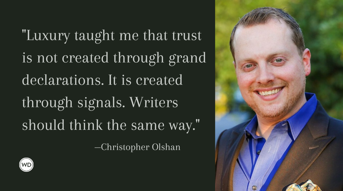 What Luxury Taught Me About Author Branding, by Christopher Olshan