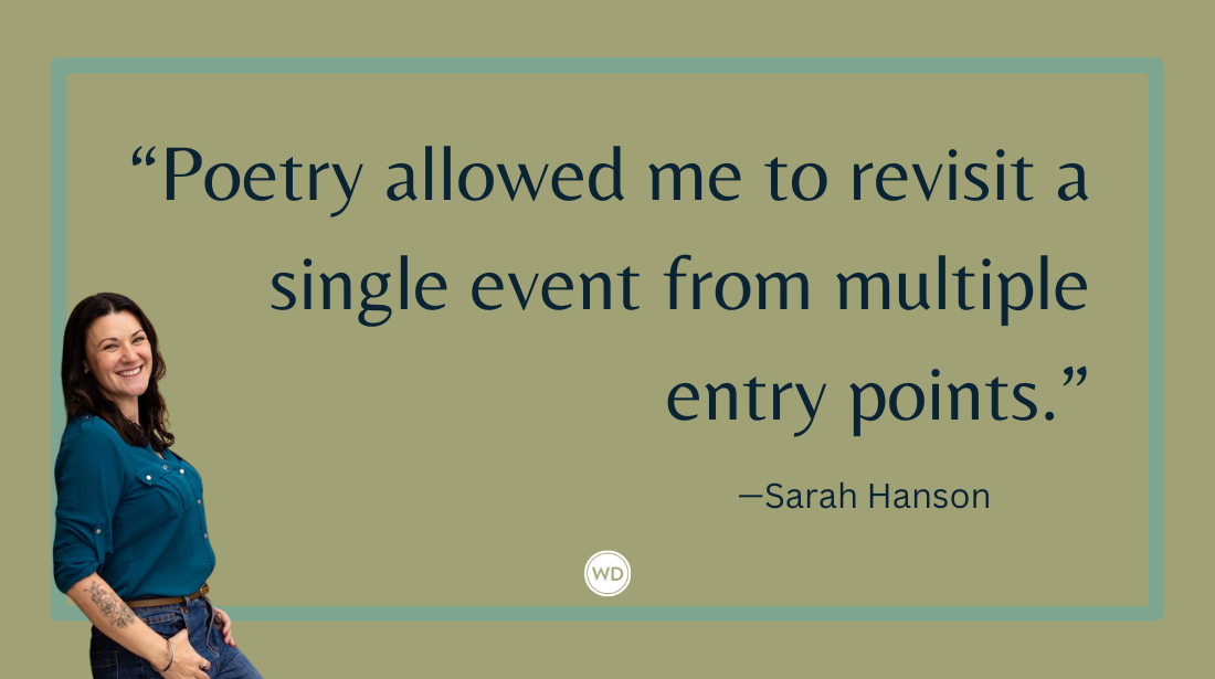 Why I Wrote My Memoir in Verse, by Sarah Hanson