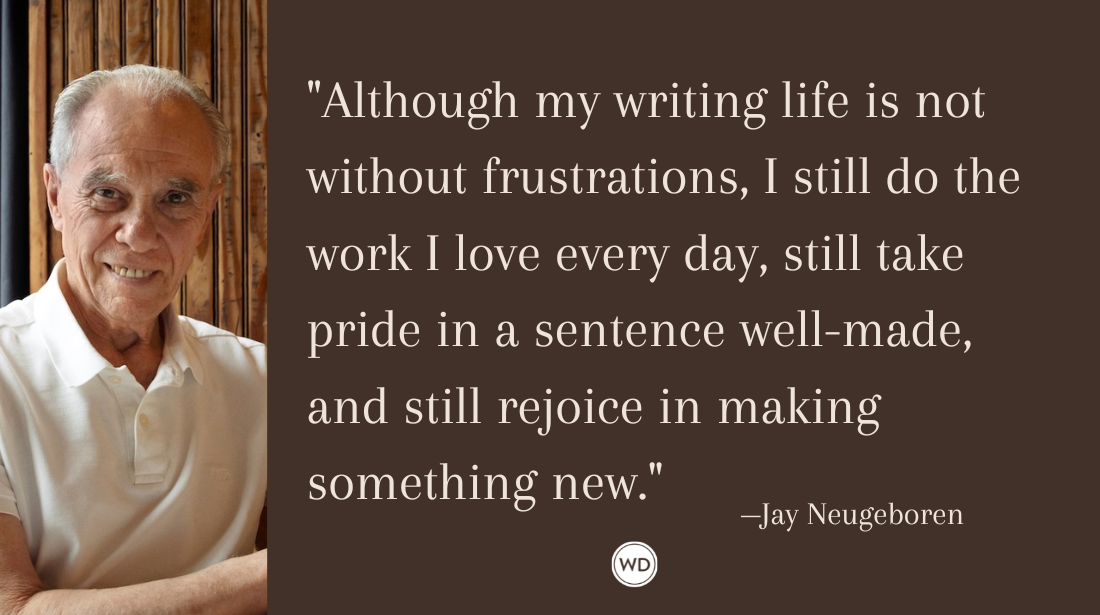 Writing Well Past 70--and Loving It, by Jay Neugeboren