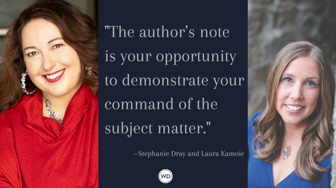 The Art of the Author's Note, by Stephanie Dray and Laura Kamoie