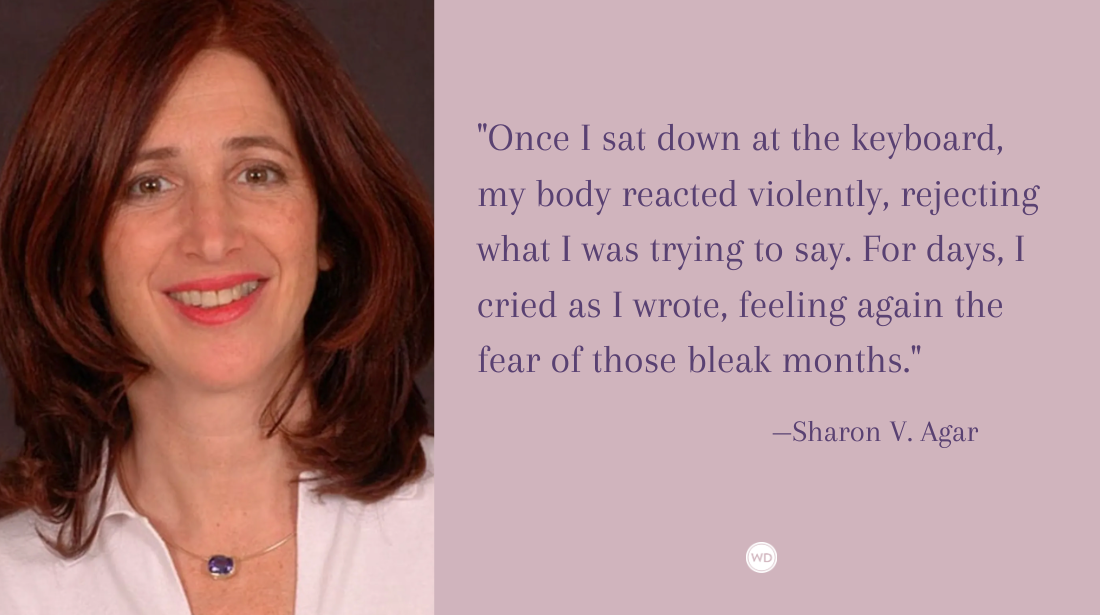 How a Dire Prognosis and Recovery Inspired a Novel, by Sharon V. Agar