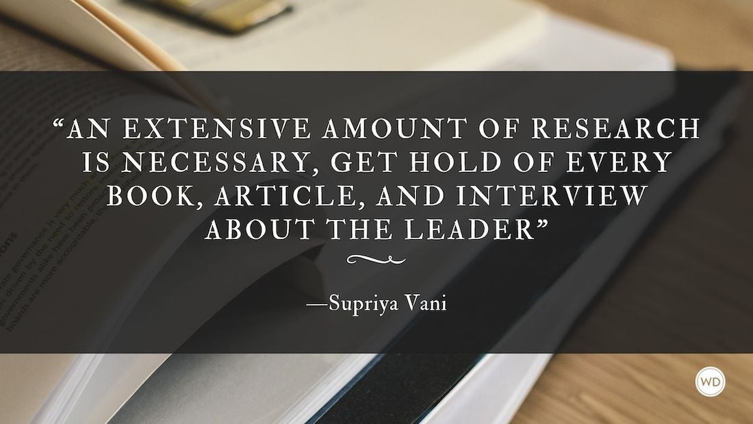 How to Write a Biography of a World Leader - Writer's Digest